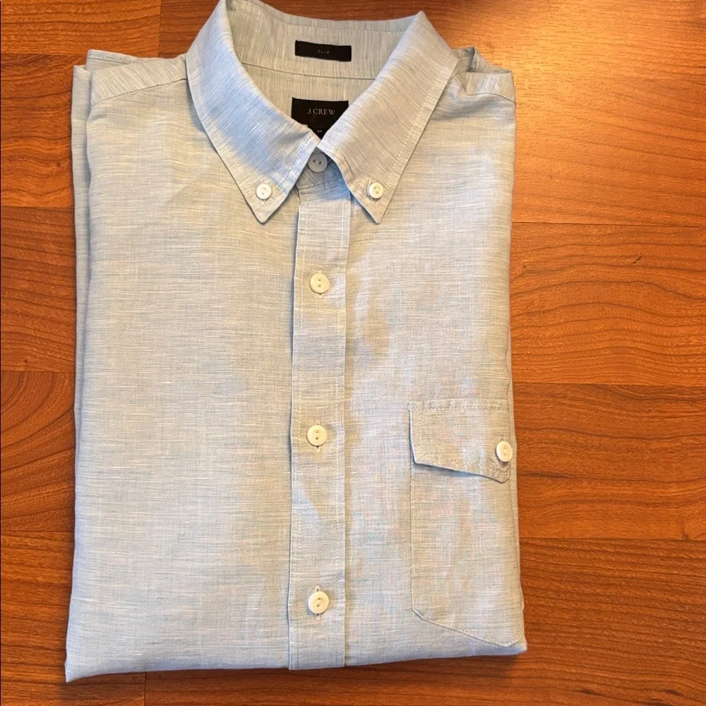 J Crew Men’s Baird McNutt Irish Linen Shirt